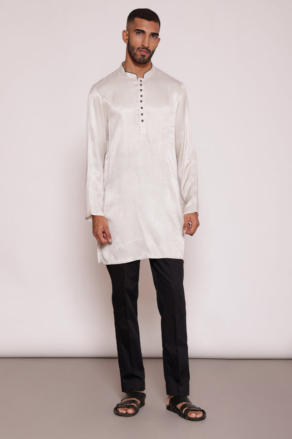 Ecru Kurta 2 piece set