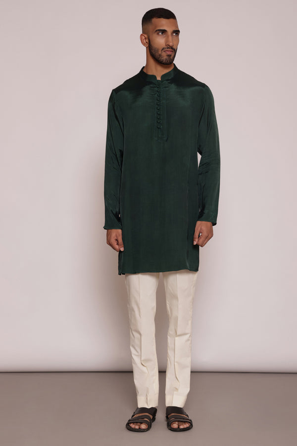 Green kurta 2 piece set