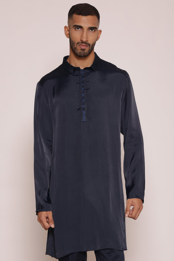 Navy Kurta 2 piece set