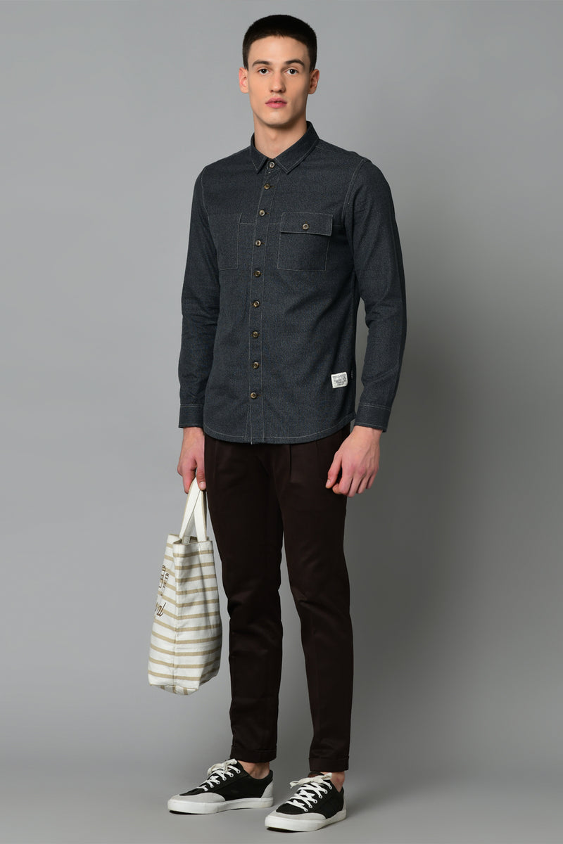 MOSLEY- ESSENTIAL CHAMBRAY SHIRT