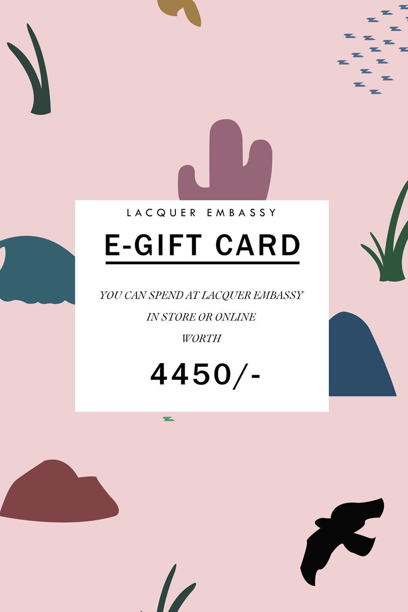 LACQUER EMBASSY E-GIFT CARD